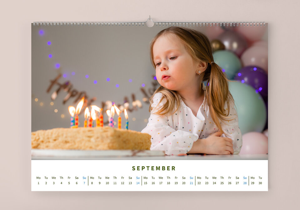 Wandkalender 60 x 45 (A2 quer)