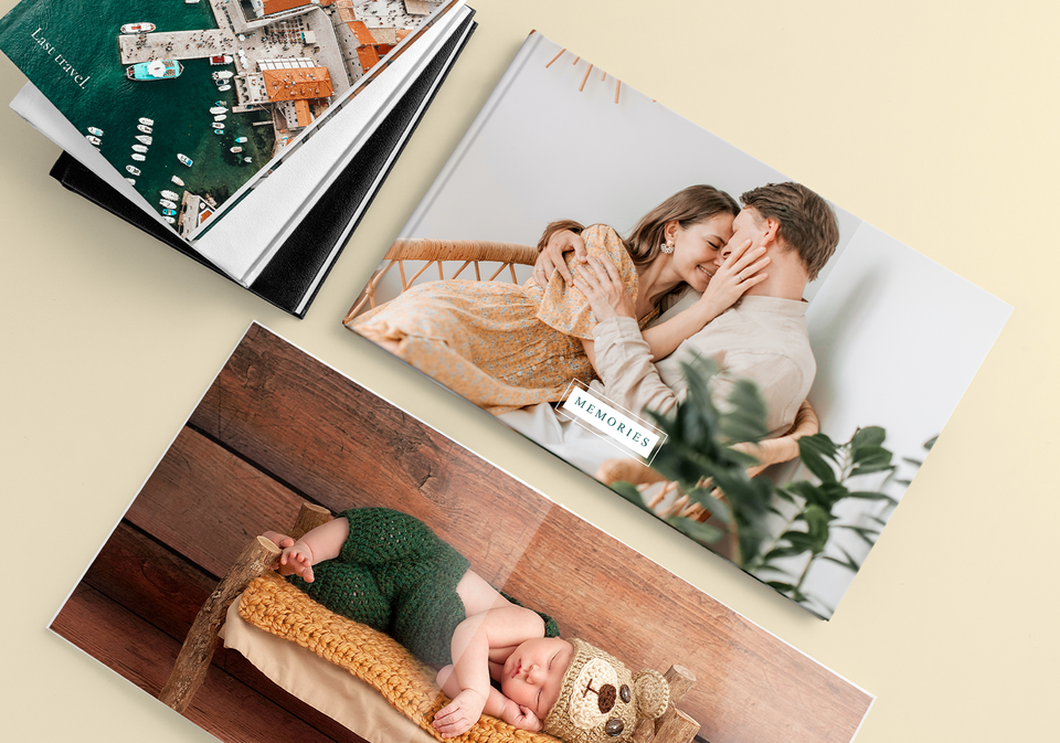Fotolibro EXTRA con copertina rigida: qualità premium, personalizzato come vuoi tu
