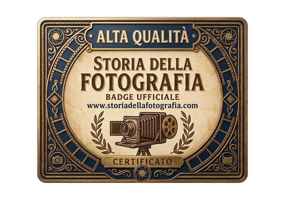 Storia della Fotografia certifies the high quality of the Professional Line Photo Book