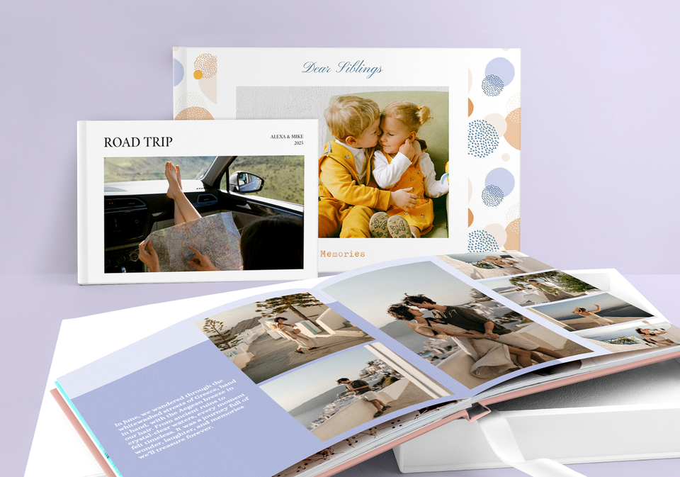 Predesigned Photo Books available