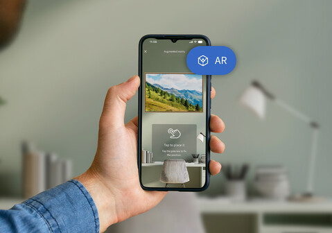 Nieuw: augmented reality voor wanddecoratie 🖼️