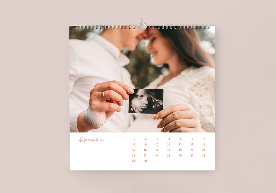 Wandkalender 30 x 30