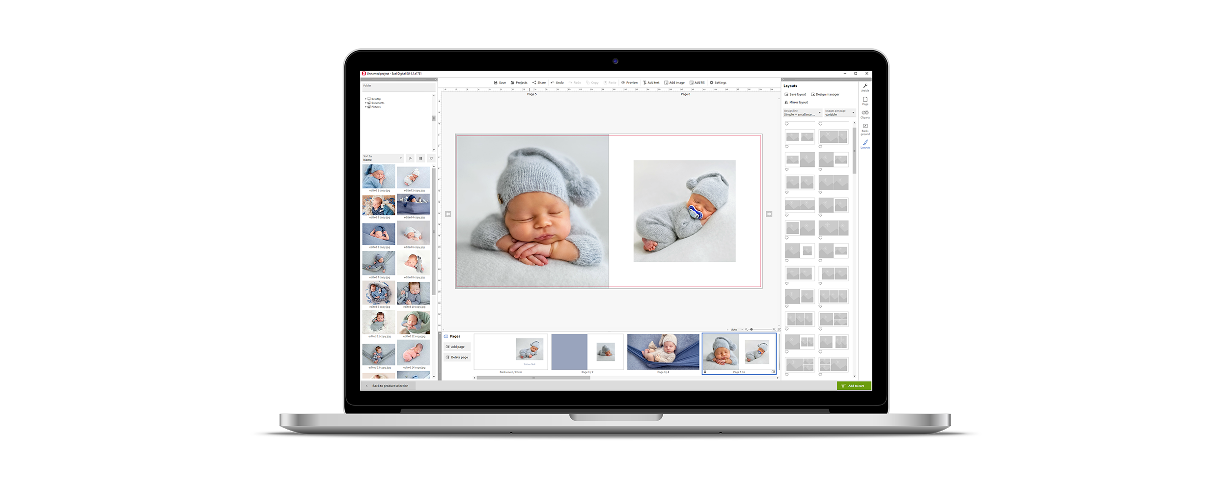 A powerful Design Software to quickly create your Photo Book