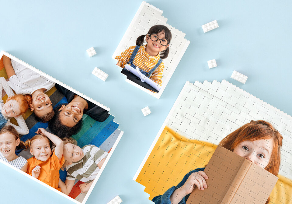 🧱 Photo Brick: Bold, playful 3D décor