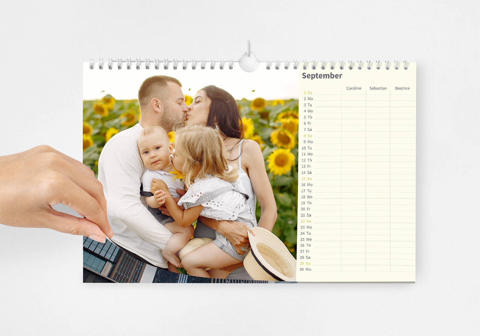 Familienkalender 30 x 20 (A4 quer)