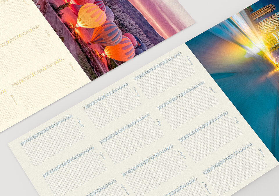 Vê o teu ano num relance