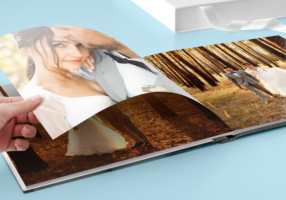 Álbum de fotos de linha profissional 30 x 30 - 6