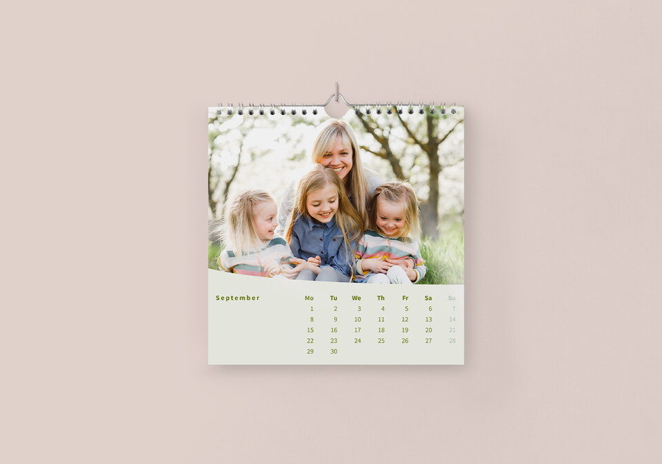 Wandkalender 20 x 20