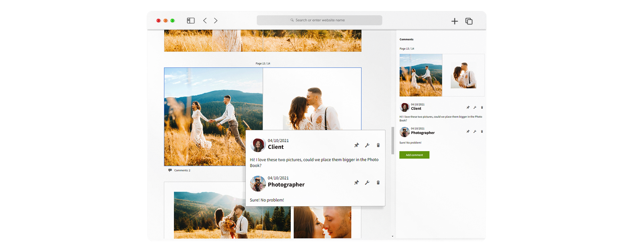 Store, share and sell online