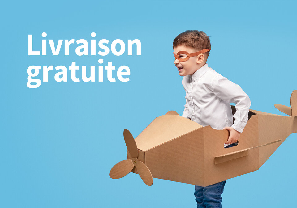 Livraison gratuite à partir de 80 €