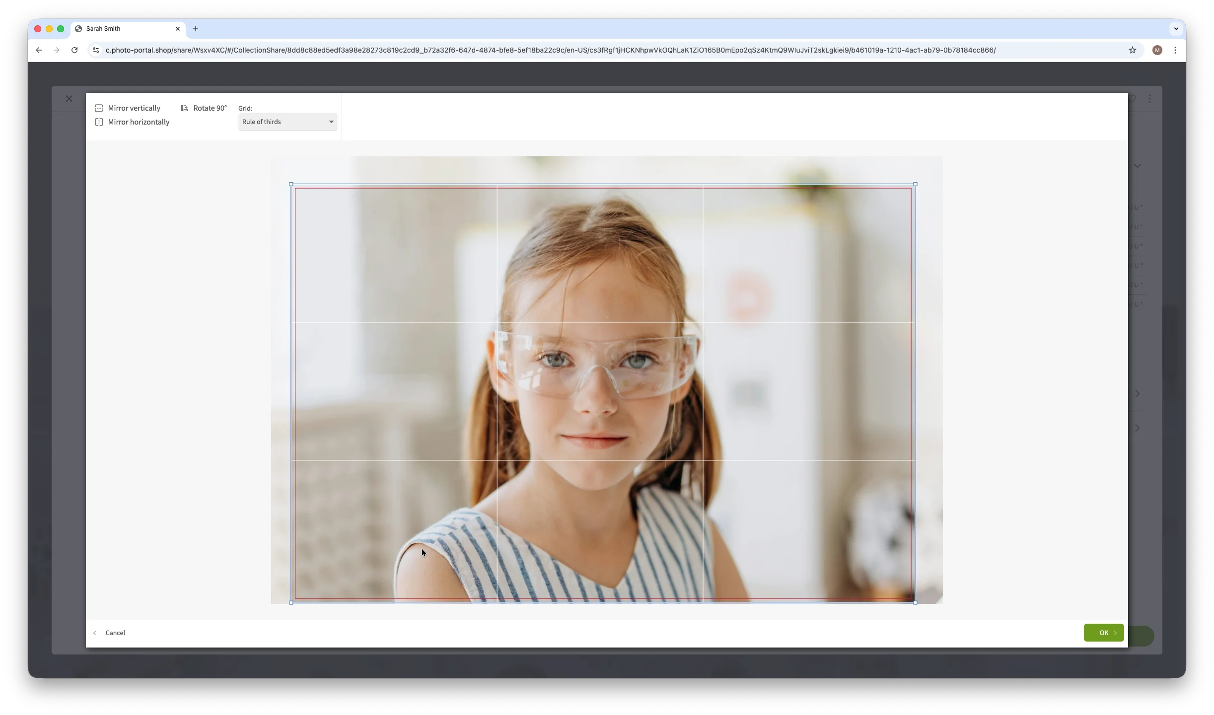 Menü Bild bearbeiten