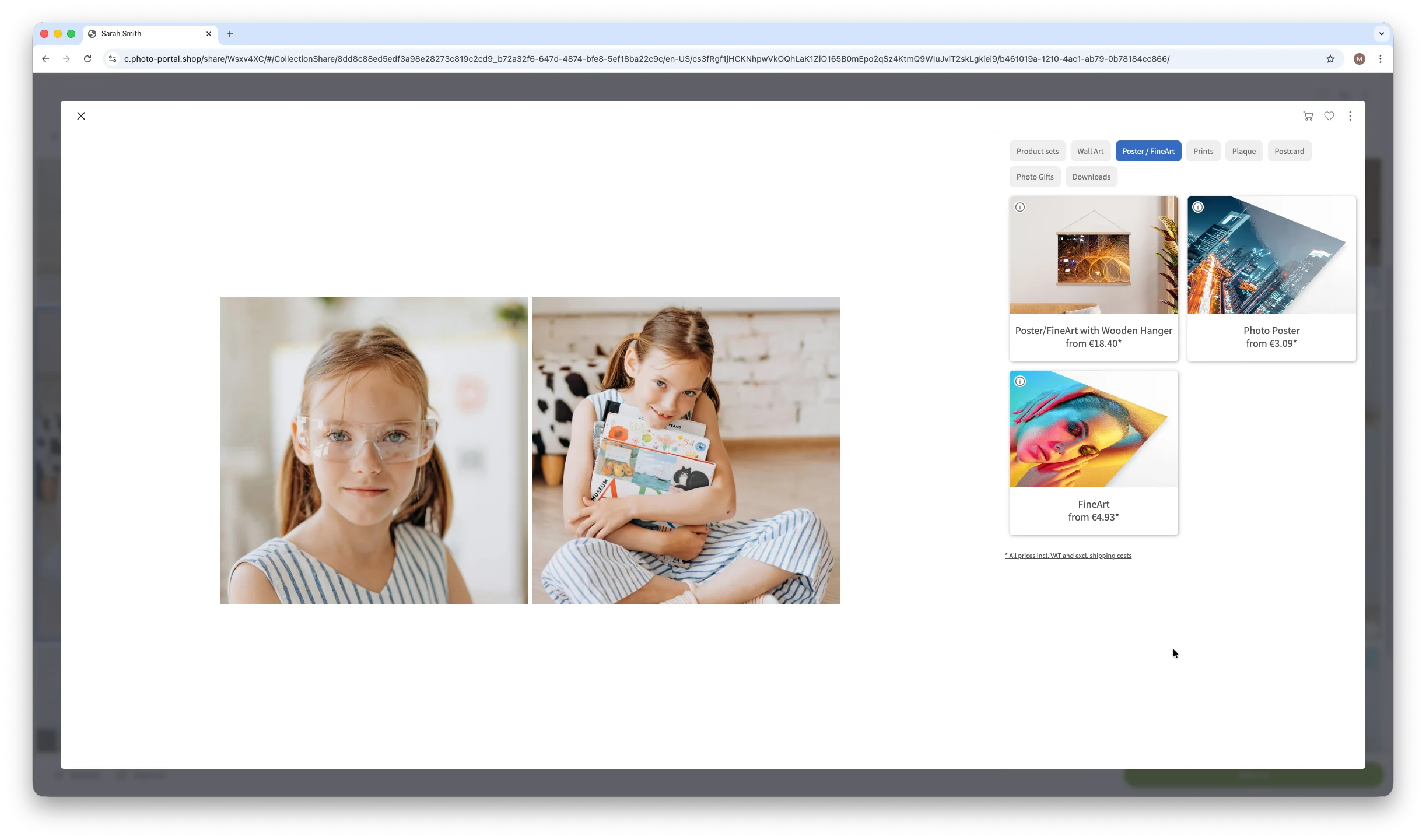 Fotoposter ausgewählt