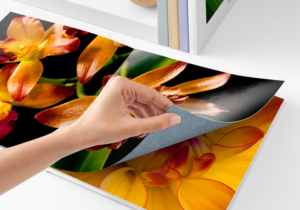 Professionelle Fotobücher in hochwertiger Qualität, mit echtem FUJIFILM-Fotopapier