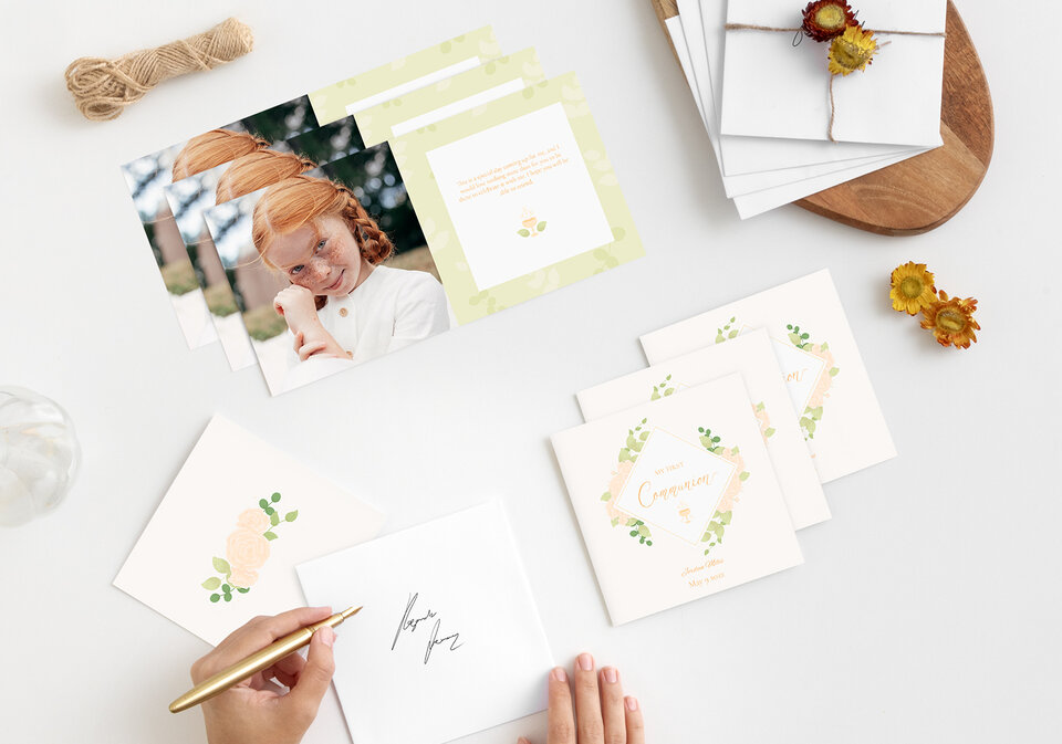 Communion Cards that tell the story