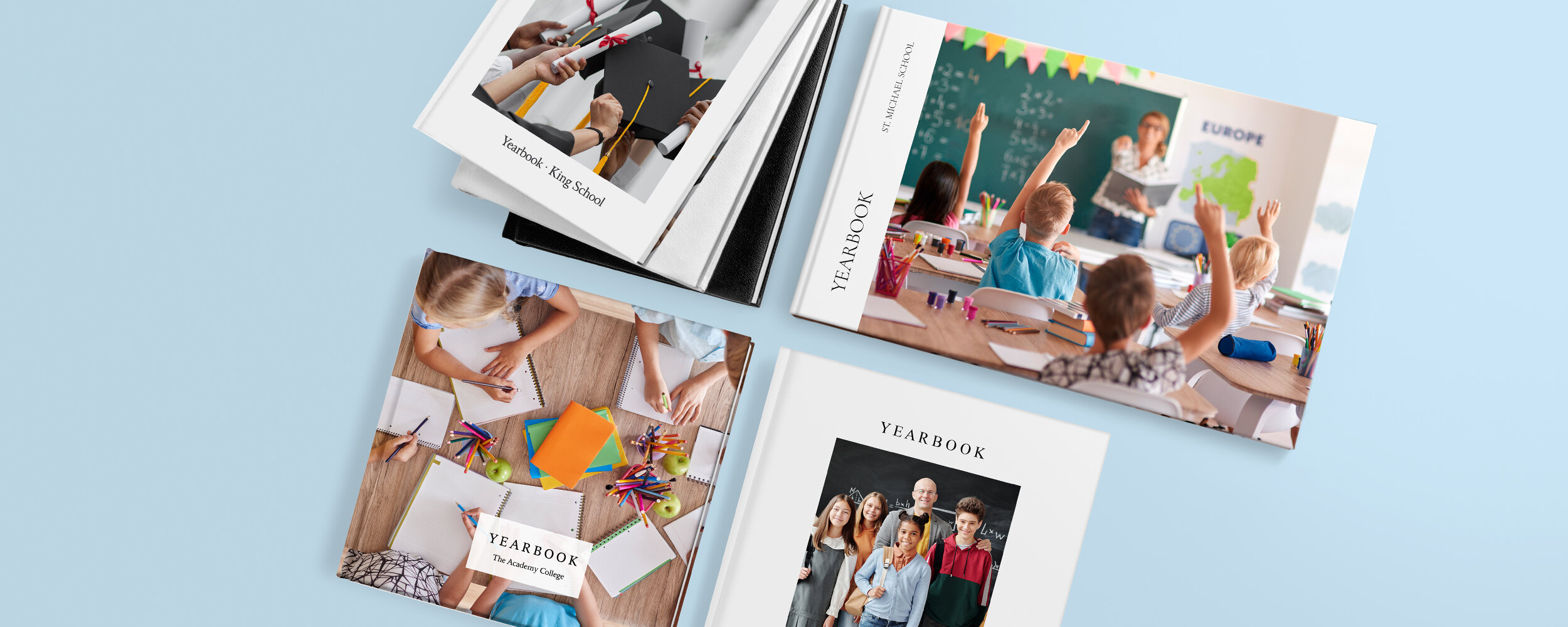 Your school yearbook with Saal Digital