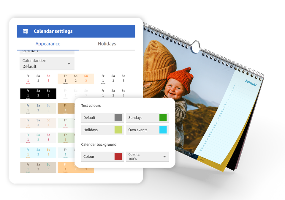 Vyberte si vlastné farby