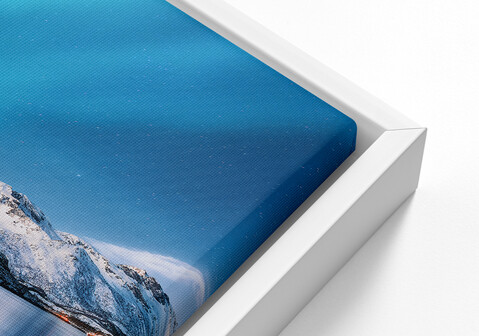 Floating Frame white