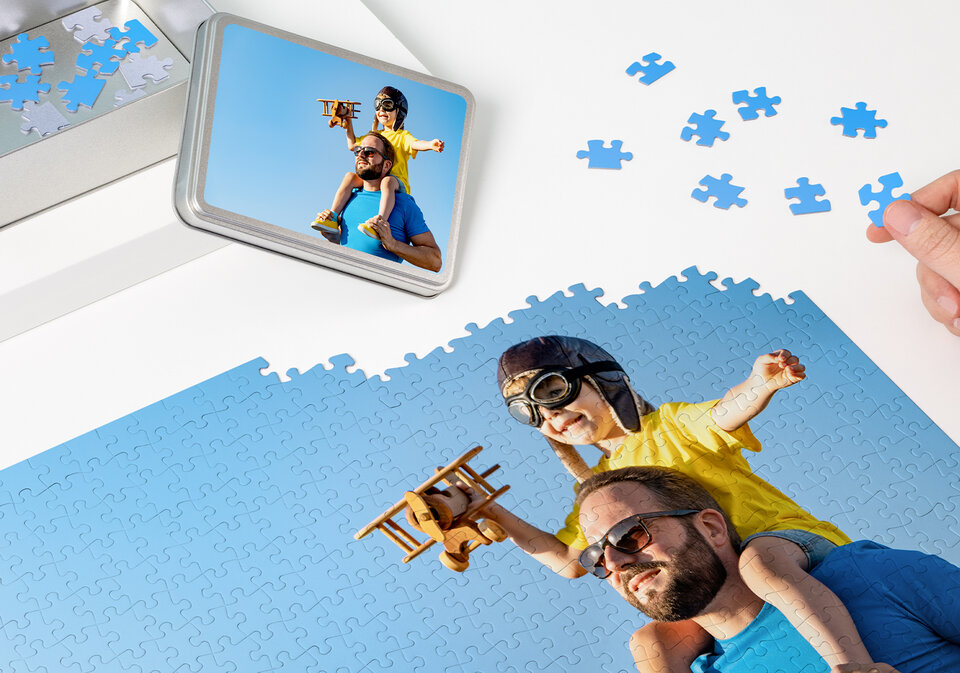 🧩 Puzzle fotografici — Una sorpresa divertente e significativa