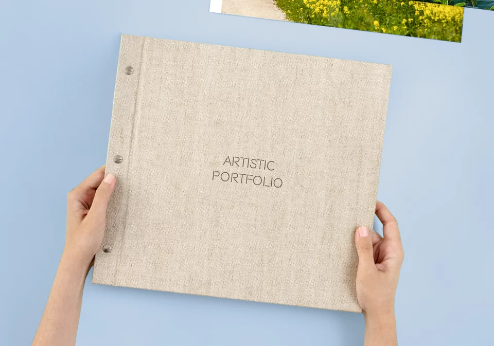 Álbum de portefólio — personalizado