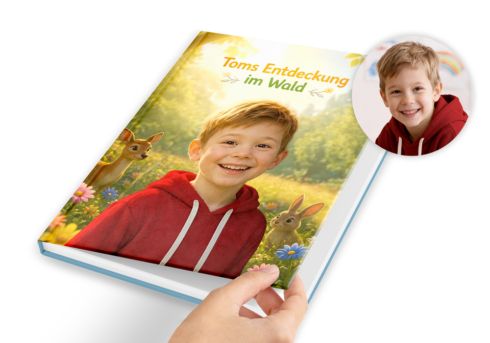 Personalisiertes Kinder-Geschichtenbuch