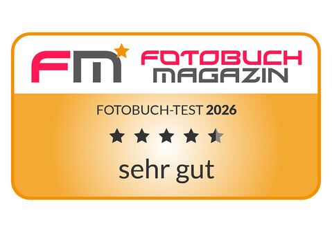 Das Fotobuch überzeugt mit sehr guter Qualität.