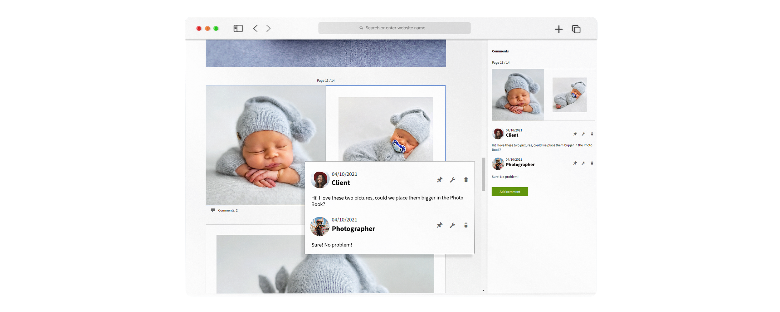 Store, share and sell online