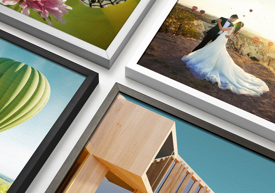 Wall Art in Aluminium Frame - 3