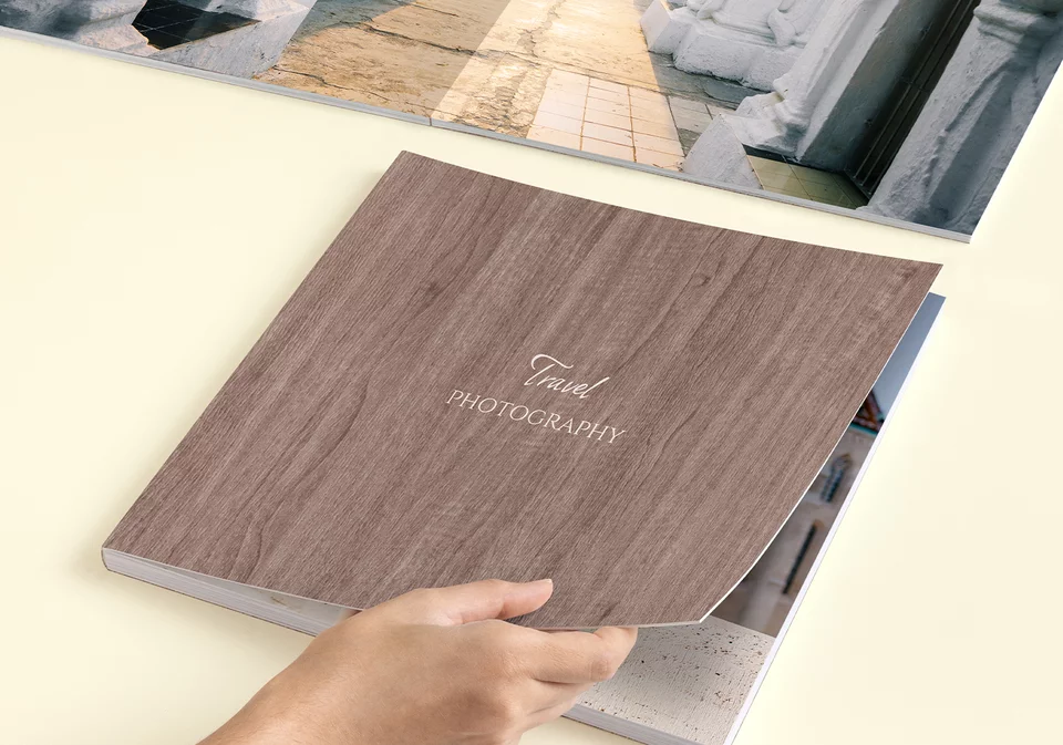 Álbum fotográfico de capa mole — personalizado