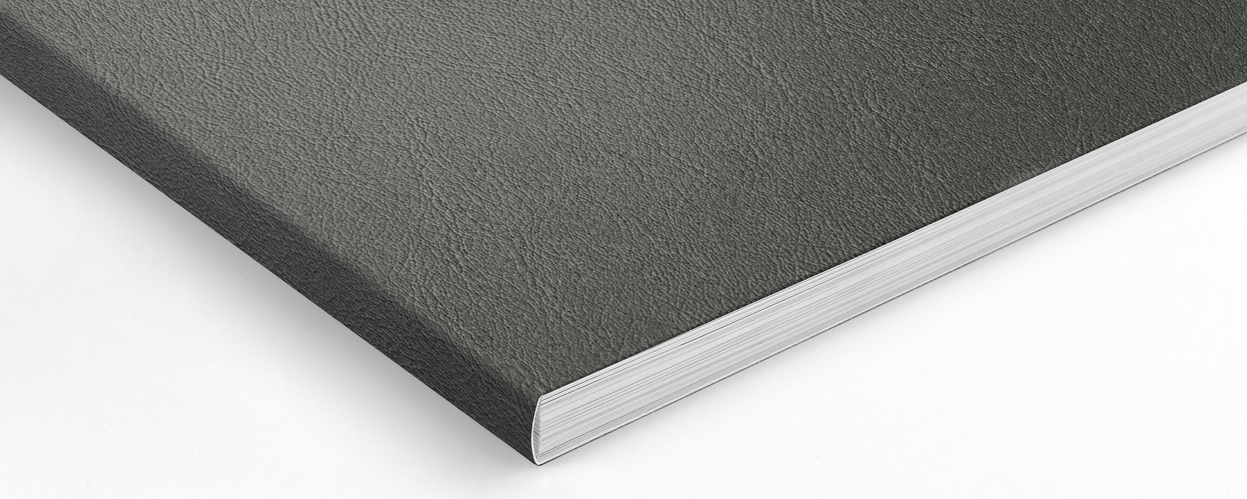 aspect simili-cuir titane