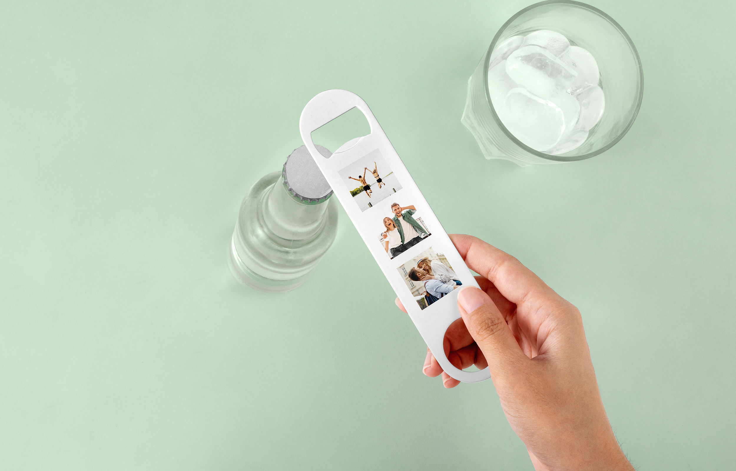 Huuraa Amrum Magnet Mit Flaschenöffner - 59mm Strandmotiv Geschenkidee