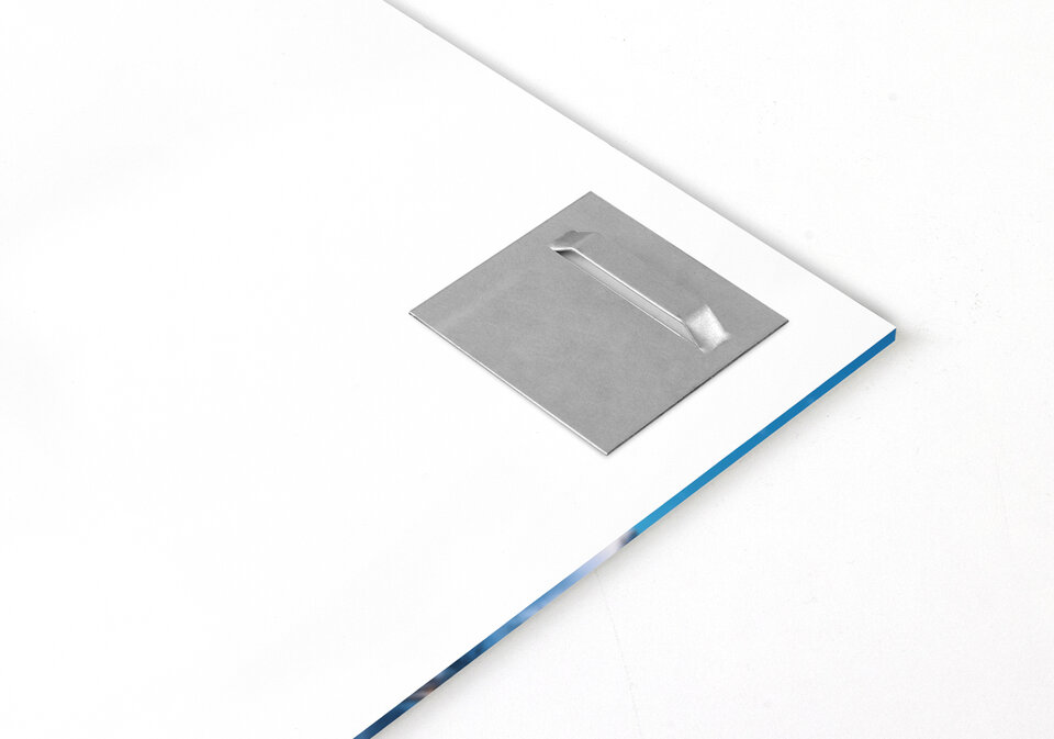 Acrylglas Standard-Aufhängung