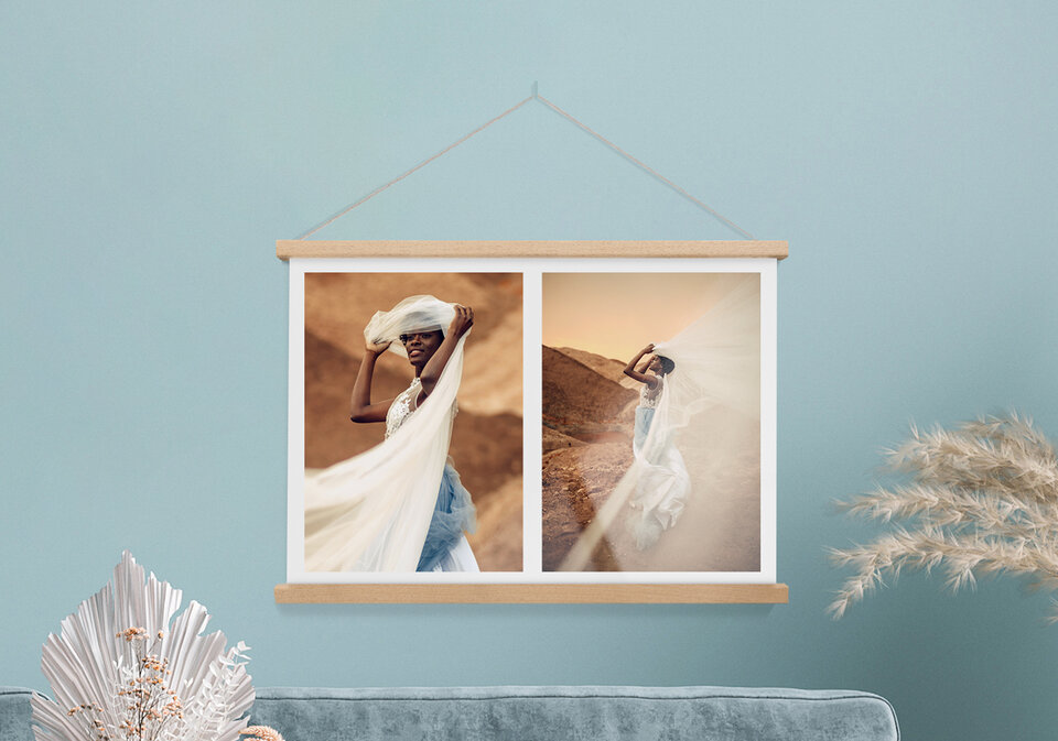 The best hanging option for your Photo Collage
