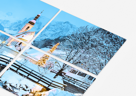 Arte de parede multipartes