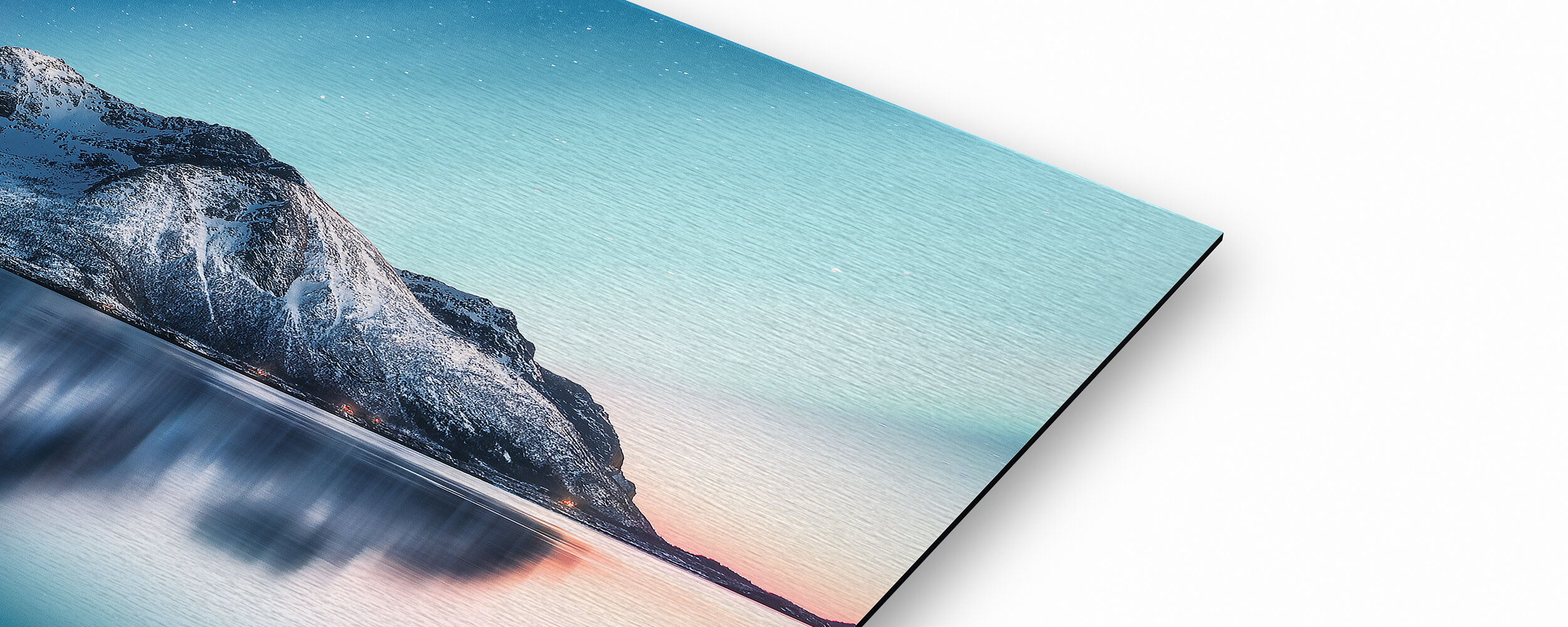 Metal escovado Print prata