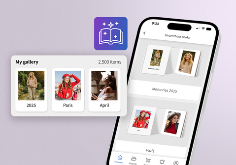 Smart Photo Books for mobile apps